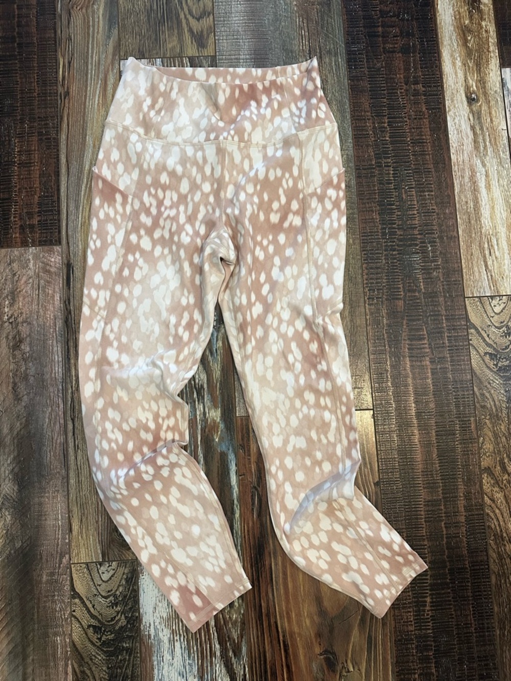 Fabletics Blush-Spotted Leggings